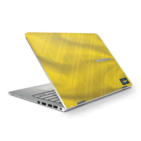 Sweden Soccer Flag HP Spectre Skin